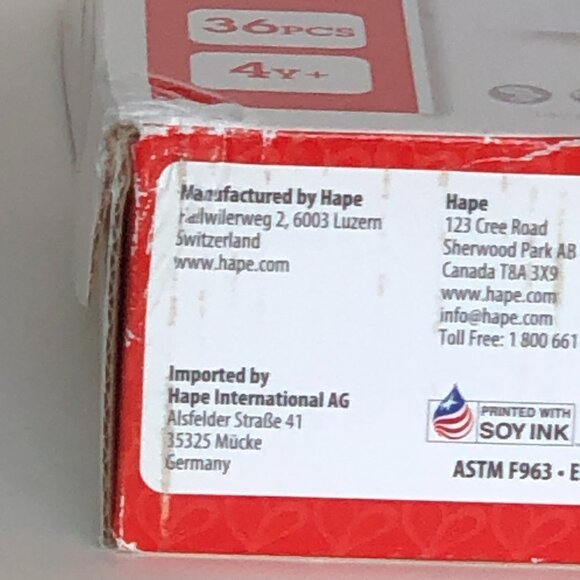 New in Box Hape Wooden Card Game- Theme Count Kid's Math Skills - Picture 12 of 12